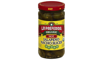 La Preferida Organic Jalapeno Nacho Slices, Hot, 11.5 Ounce (Pack Of 12)