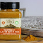 Pride Of India Turmeric Latte Spice Mix - Gluten-Free Tea Blend - 7 oz Sifter Bottle