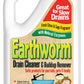 Earthworm Drain Cleaner - Clog Remover - Drain Opener / Deodorizer - Natural Enzymes, Safer For Families, Environmentally Respon