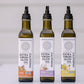 Cobram Estate Extra Virgin Olive Oil - Lemon, Garlic & Onion Flavored, Low-FODMAP, 3 Pack of 250ml Bottles
