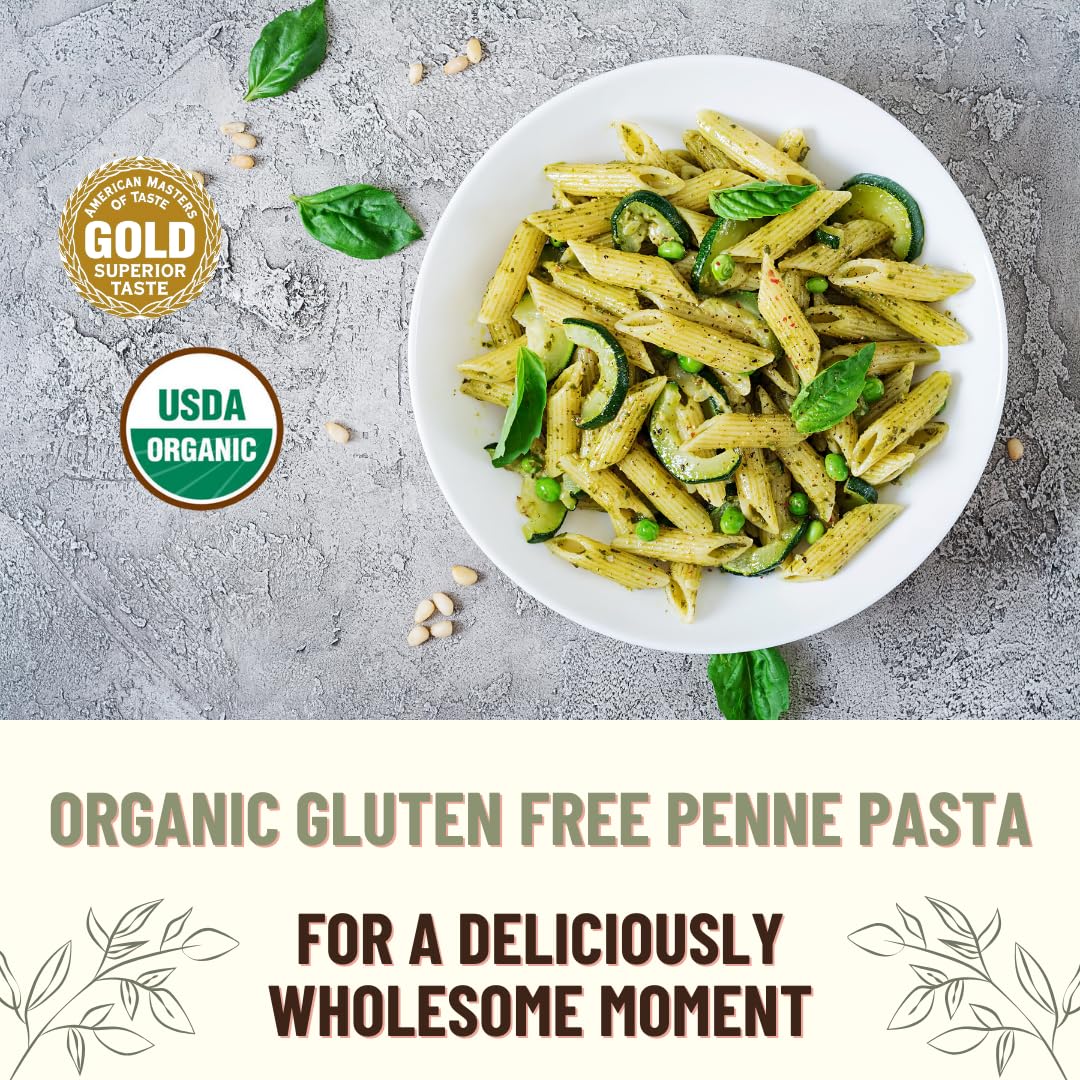 Mountain High Organics Gluten Free Organic Quinoa Pasta, Penne - 5Lb Bag