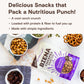 Biena Crispy Roasted Chickpea Snacks, Rockin Ranch, High Protein Snacks, High Fiber Snacks, Gluten Free, Plant-Based, Non-Gmo, H