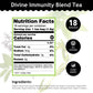 Buddha Teas - Organic Divine Immunity Blend - Herbal Tea - For Health & Wellbeing - With Antioxidants & Minerals - Clean Ingredients - Caffeine Free - Ou Kosher & Non-Gmo - 18 Tea Bags (Pack Of 1)