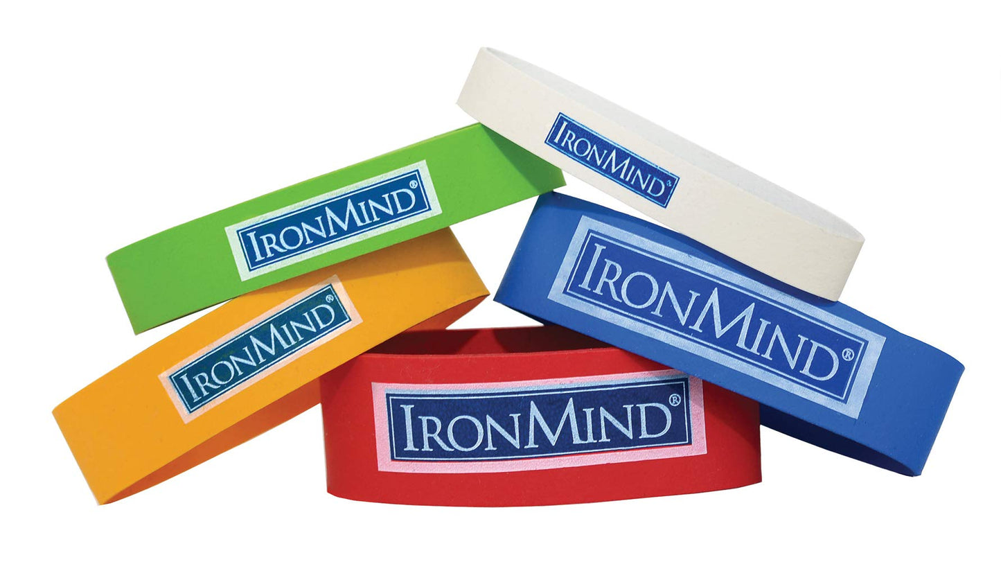Ironmind Expand-Your-Hand Bands 10 Pack: Kiss Elbow Pains Goodbye - Prevent, Rehab, Reduce Pain From Tennis Elbow, Carpal Tunnel