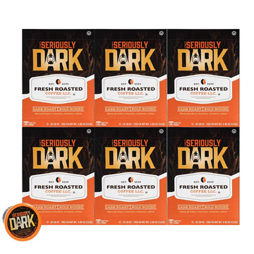 Fresh Roasted Coffee Dark Roast Pods, Artisan Blend, 72 Count for K Cup Brewers