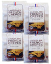 Chocolate French Crepes with Delicious Chocolate-Hazelnut Filling 21.2oz 600g (4 Pack)