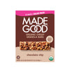 MadeGood Chocolate Chip Granola Bars, 12 Healthy Snack Bars, 0.85 oz Each