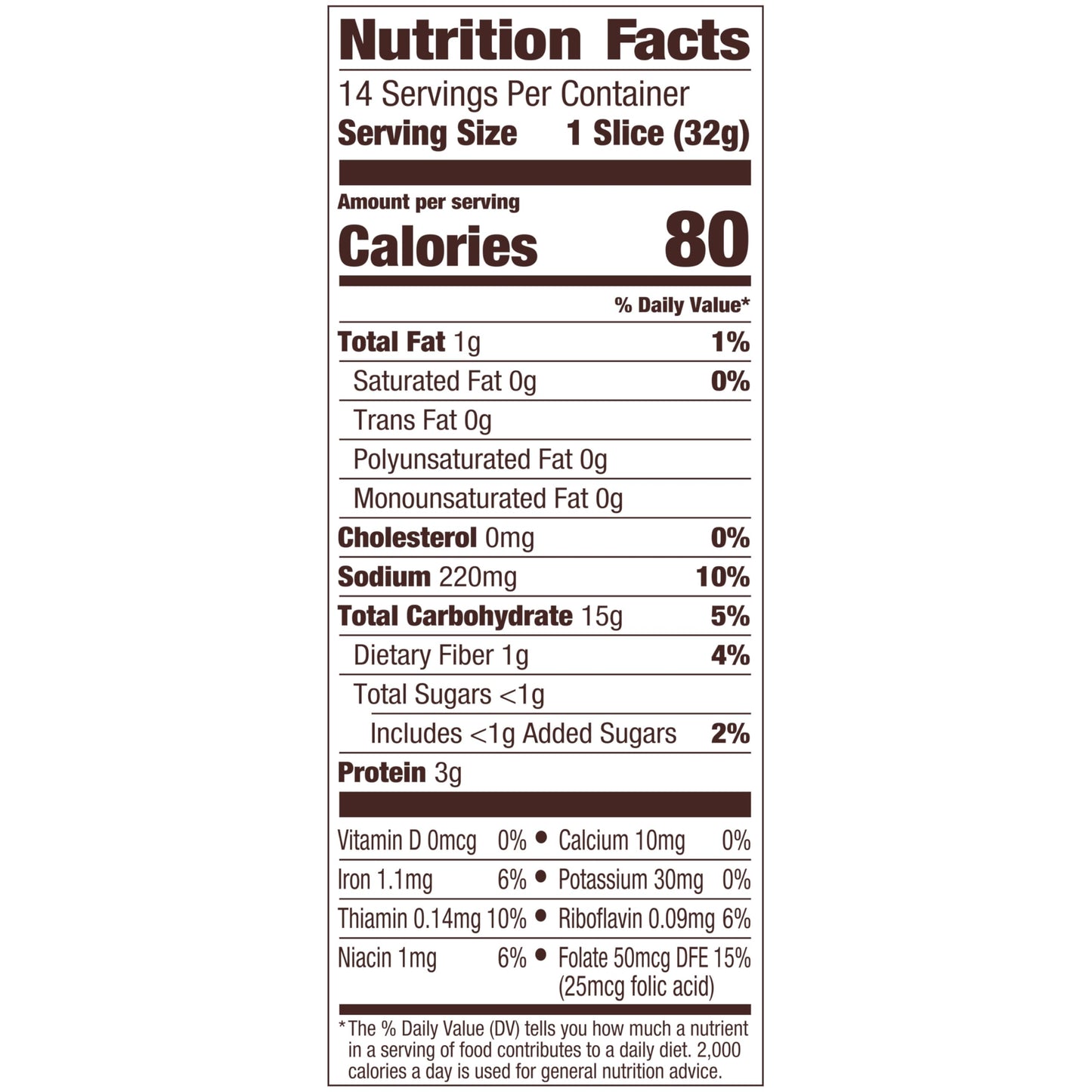 Pepperidge Farm Jewish Rye Seedless Bread, 16 oz. Bag