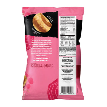 Himalayan Pink Salt Protein Chips By Wilde Chips, Thin And Crispy, High Protein, Keto Friendly, Made With Real Ingredients, 2.25