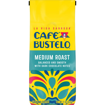 Cafe Bustelo Medium Roast Ground Coffee 11 Ounce Bag