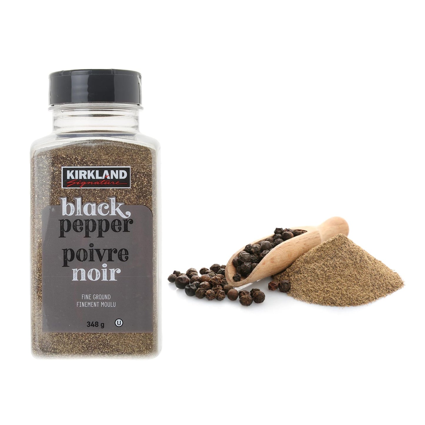 Kirkland Fine Ground Black Pepper, 348 Gram