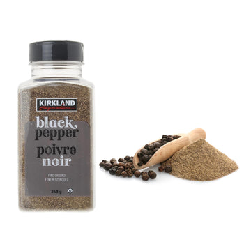 Kirkland Fine Ground Black Pepper, 348 Gram
