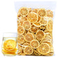 JTEDZI Dried Lemon Slices, Dehydrated Lemon Wheels, Vegan & Kosher, 8.81oz (250g), 120+ Slices for Cocktails and Crafts