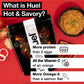 Huel Hot and Savory Instant Meal Replacement - Spicy Indian Curry - 14 Scoops - 1.47 Pound