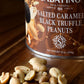 Sabatino Salted Caramel Truffle Peanuts - Gourmet Roasted Peanuts With Salted Caramel & Black Truffle, Premium Snack, 10 Oz