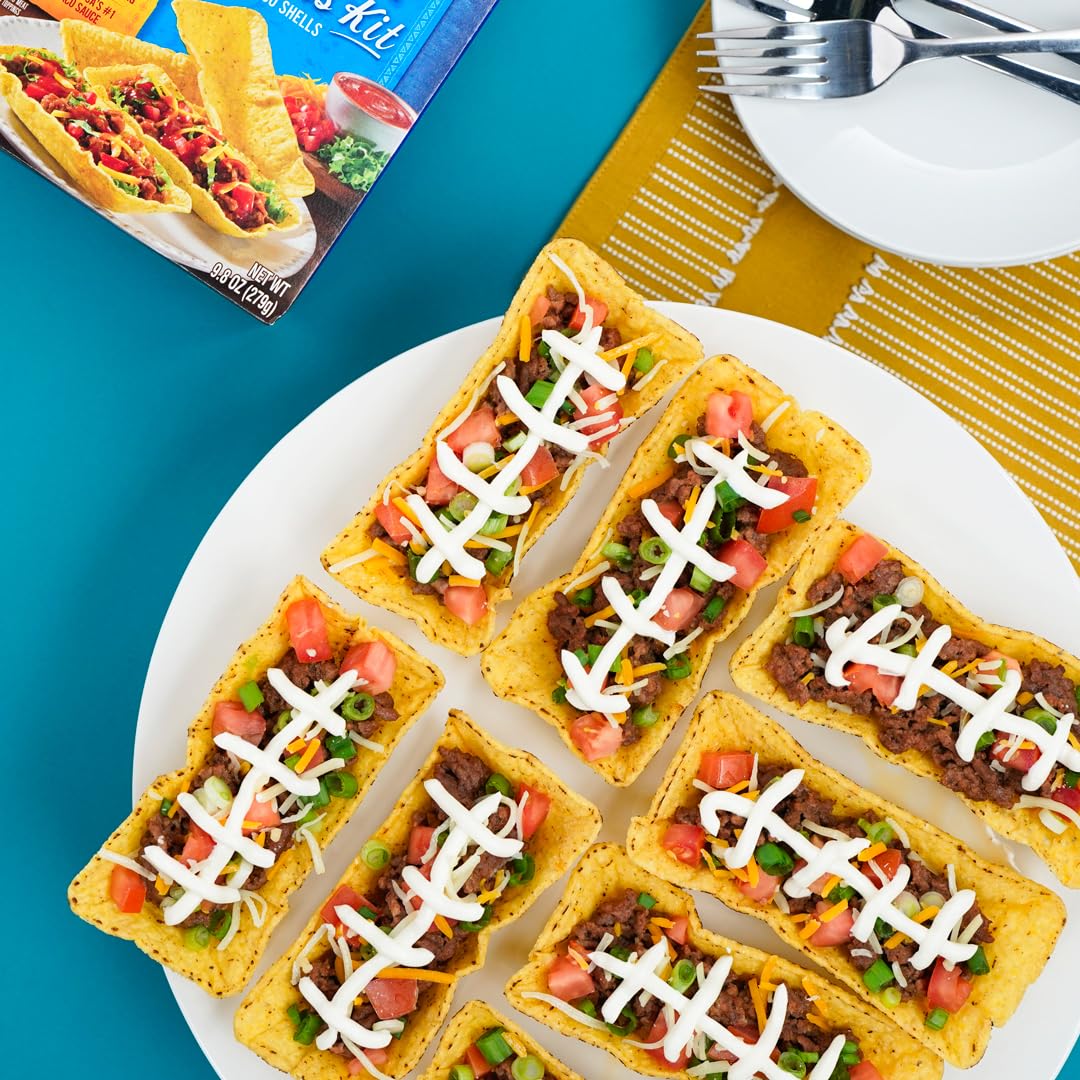 Ortega Fiesta Flats, Flat Bottom Taco Shells, 12 Count (Pack Of 6)