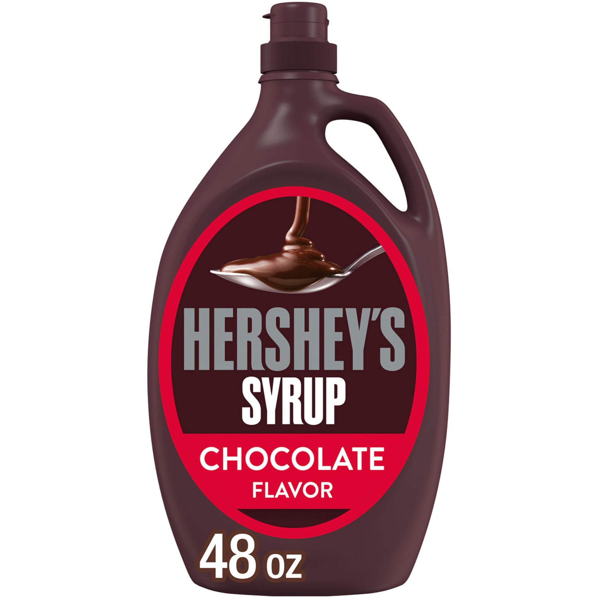 HERSHEY S Chocolate Syrup Bulk Bottle, 48 oz