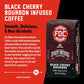 Fire Department Coffee Black Cherry spirit-inspired flavor K Cups - 24 Single Pods - Veteran Owned - Roasted in the USA