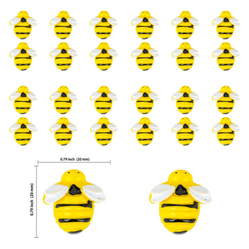 Gyufise 25Pcs Bumble Bee Cupcake Toppers Oh Babee Cupcake Picks Oh Baby Cake Decoration For Bee Theme Baby Shower Kids Birthday