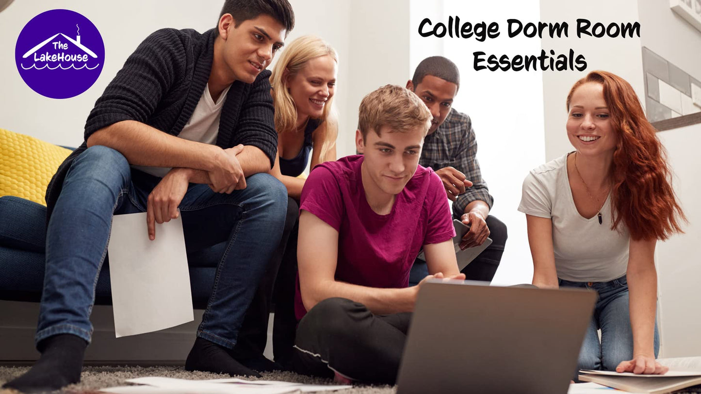 Lakehouse Student 52 College Care Package With Taco Bell Gift Card - College Essentials Snack Box - College Snack Boxes Care Pac