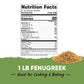 Nutricost Organic Fenugreek Powder (1LB)