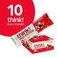 think! Protein Bars, High Protein Snacks, Gluten Free, Kosher Friendly, Chunky Peanut Butter, Nutrition Bars, 2.1 Oz per Bar, 10