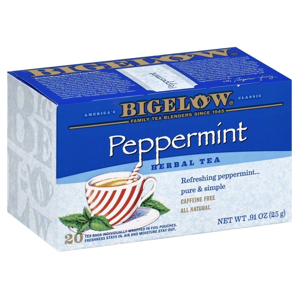 Bigelow Tea Purely Peppermint Tea - Case of 6 - 20 BAG