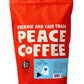 Peace Coffee Yeti Cold Brew Blend | 5 lb Medium Roast Whole Bean| Organic Fair Trade | Smooth, Rich Flavor | Shade Grown, Fresh 