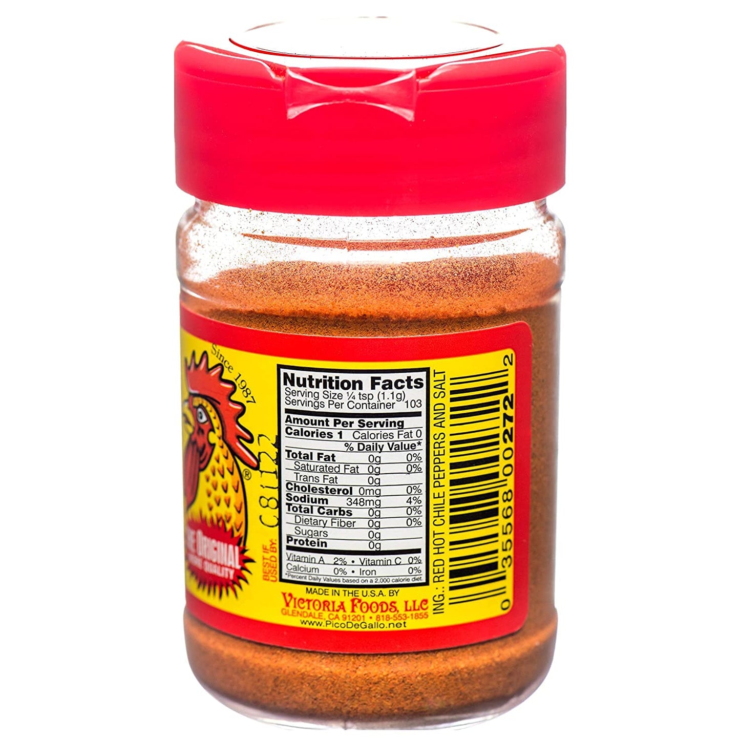 Pico De Gallo'S Spicy Chile Salt Seasoning (1 X 4 Oz. Shaker)