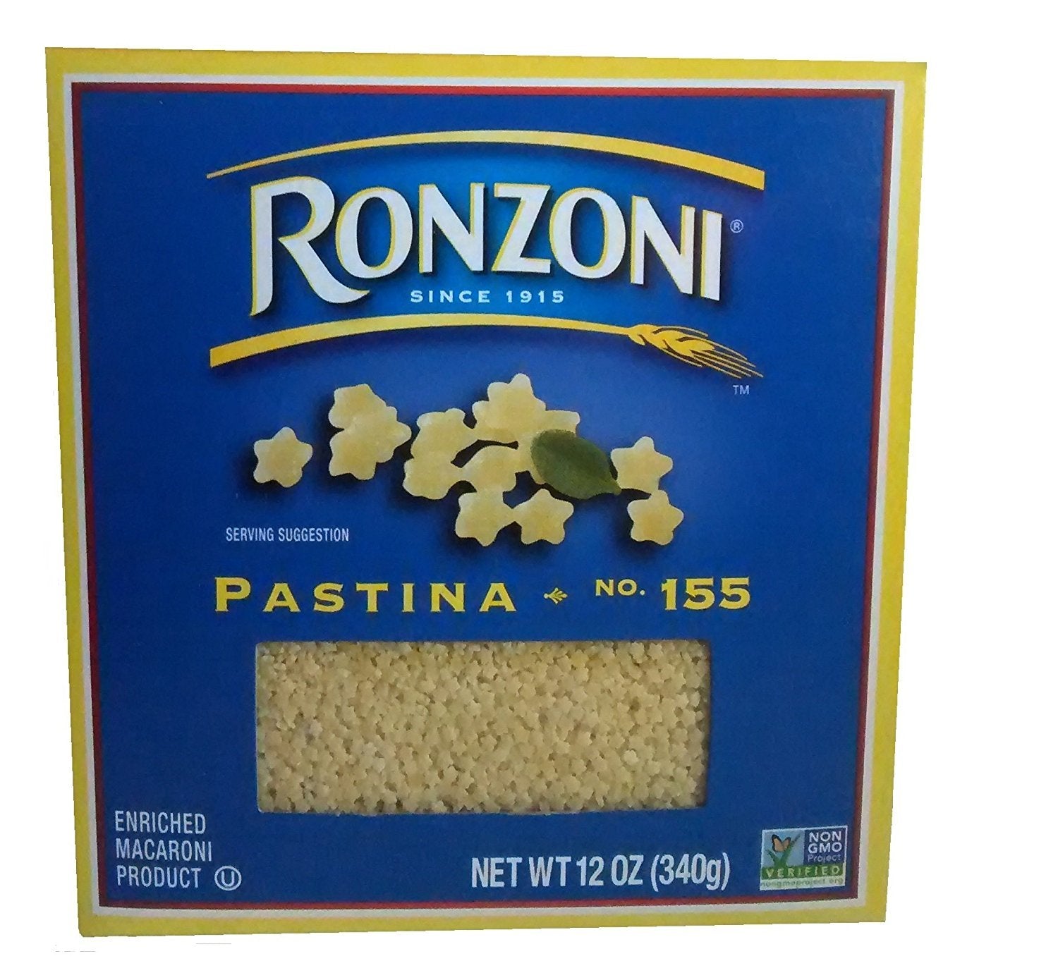 Ronzoni Pastina 12 Oz, 2 Pack