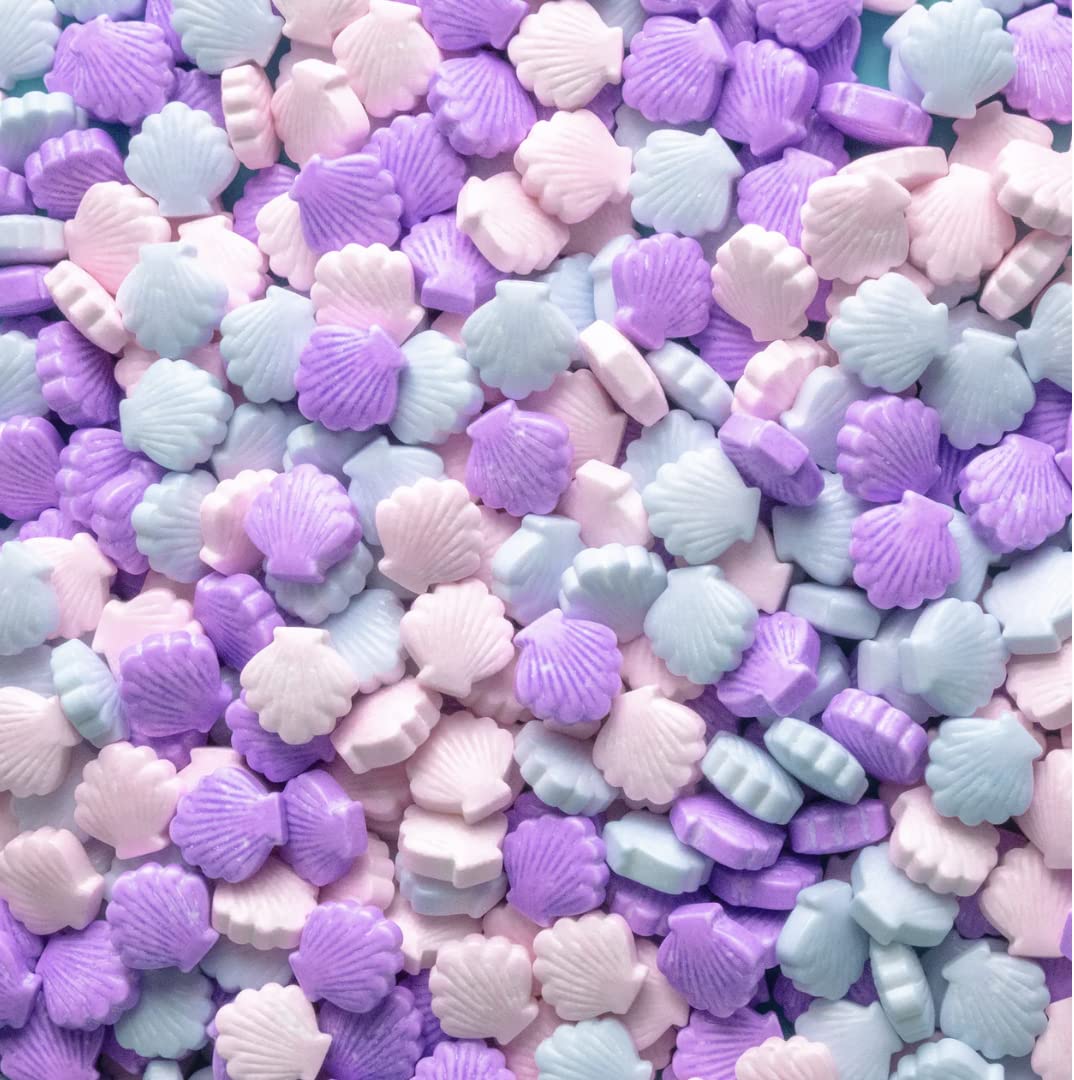 Cool Mom Sprinkles Seashell Sprinkles (4 Oz.) - Tropical Beach Summer Themed Sprinkles For Decorating Ocean Cakes, Cupcakes, Coo