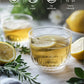 TeeLux Lemon Ginger Herbal Tea, Caffeine Free, 100 Tea Bags, Refreshing Flavor