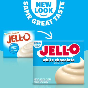 Jell-O Pudding & Pie Filling Reduced Calorie Instant Butterscotch 1 Oz 12 Packs