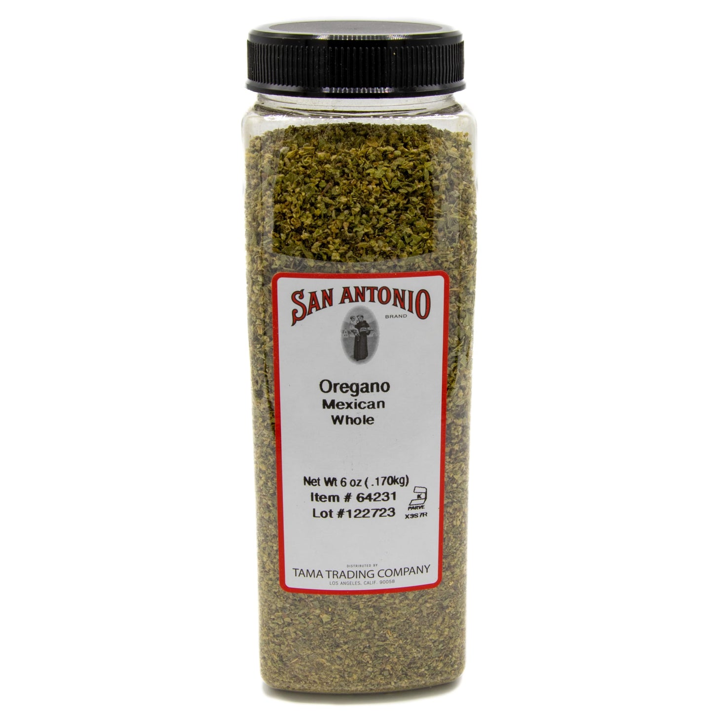 San Antonio 6 Ounce Premium Dried Whole Mexican Oregano Leaves, Premium Restaurant Seasoning Spice