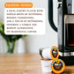 Gourmanity nuKAF Chicory Coffee K Cups, 100% Caffeine Free, 36 Pods, All Natural, Kosher, Compatible with Keurig