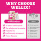 Wellix Freeze Dried Dog&Cat Treats - High Protein Chicken Recipe Lollipop Cat Treats - Three Flavors (Cat Grass, Dragon Fruit, G