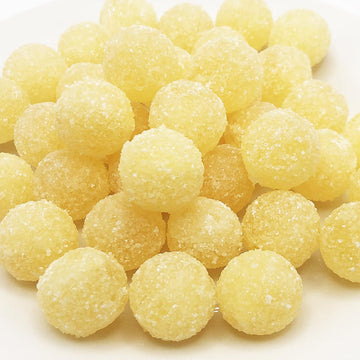 Barnetts - Mega Sour Candy Lemon 454g - Trendy Sweet Bags - Traditionally Handmade Sweets - Sour Coating Lasts 20 Seconds - Cand