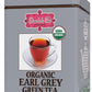 Brew La La Organic Earl Grey Green Tea - 50 Tea Bag Tin - Low Caffeine - USDA Certified Organic