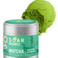 Soar Organics - Kirishima Ceremonial Grade Matcha Green Tea Powder - Authentic Japanese Origin - Single Origin (1 Ounce)