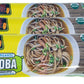 Organic Soba Noodles, Made with Wheat & Buckwheat, Dried Asian Pasta, Quick Cooking, Non-GMO, 8 oz (3 pack)
