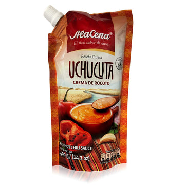 Alacena Crema De Rocoto Uchucuta - Red Hot Chili Sauce - Peruvian Hot Sauce - 14.1 Oz.