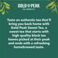 Gold Peak Naturally Sweet Real Brewed Tea, Picked for Peak Taste, Made With Cane Sugar - By Gourmet Kitchn - (18.5oz / 18pk)