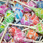 Dum Dums Original Mix Lollipops 1 Lb (80 Pops), Individually Wrapped Hard Candy, Bulk Suckers, Assorted Flavors, Gluten-Free, Pa