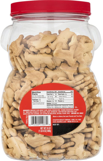 Stauffers Animal Crackers 24 Oz. Bear Jug (2 Containers) (Original Version) - Pack Of 2