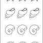 Oasis Supply Seashells And Starfish Sugar Decorations, Cupcake Toppers, 12 Count