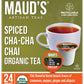 Maud'S Organic Decaf Chai Tea Pods, 24Ct. | Single Serve, Spiced Cha-Cha Chai Tea | 100% California Blended Organic Tea | Solar