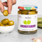 Bono Italian Gourmet Olives | Product Of Italy | All Natural | No Artificial Colors Or Dyes | Non-Gmo Verified, (Pack Of 2) (5.6