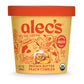 Alecs Brown Butter Peach Cobbler Organic Ice Cream - Grassfed, Regenerative A2 Dairy, 14 oz
