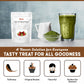 Fanale Premium Matcha Green Bubble Tea Flavoring Powder | Perfect For Baking, Smoothies, Desserts And Drinks | Instant Flavoring