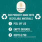 Organic Yerba Mate Refreshing Mint Tea Pods - Naturally Caffeinated Yerba Mate Tea Pod For Keurig Malt-Inspired By Teavity (12 Tea Pods)